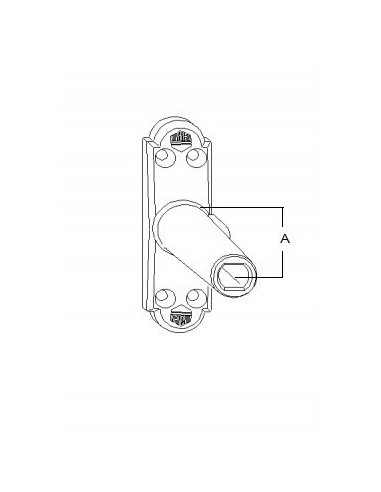Base ladder hinge for hinges