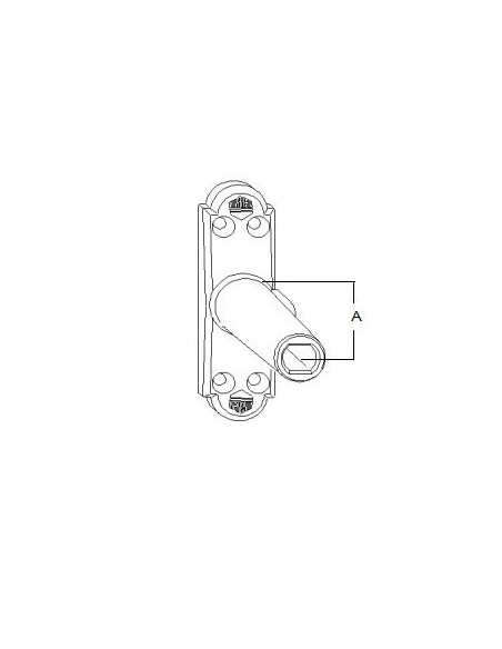 Base ladder hinge for hinges Base ladder hinge for hinges