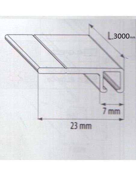Βουρτσάκι Profix DG1180 με προφίλ κρατήματος Profix DF500l Βουρτσάκι Profix DG1180 με προφίλ κρατήματος Profix DF500l
