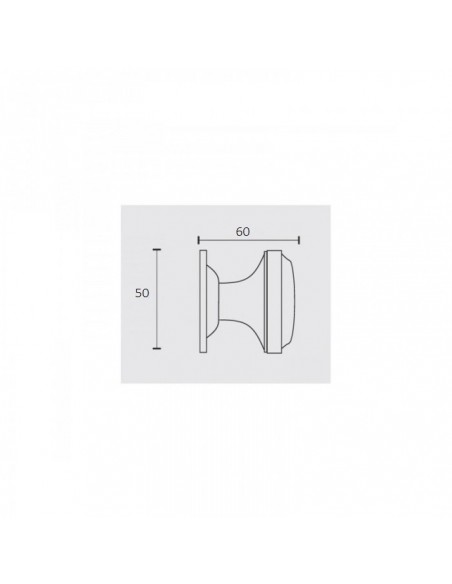 Knob bolt for armored door Knob bolt for armored door