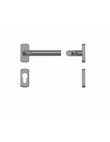 Handle with INOX plate 1302