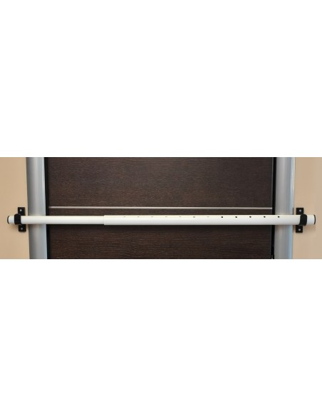 Adjustable safety bar for entry doors of all types Adjustable safety bar for entry doors of all types