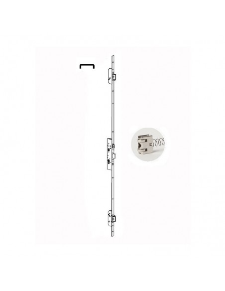 Κλειδαριά 3 σημείων με μπίλια  Multitop Pro "σχήμα U" Κλειδαριά 3 σημείων με μπίλια  Multitop Pro "σχήμα U"