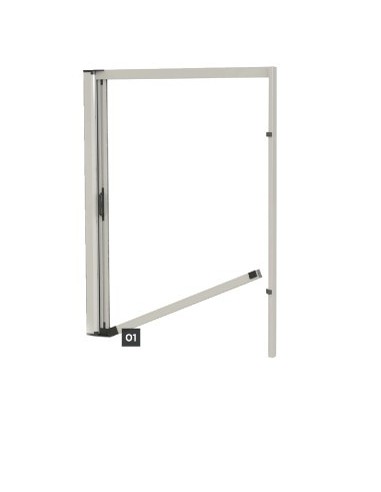 Insect screen of horizontal movement for single-wing door 150cm X 220cm