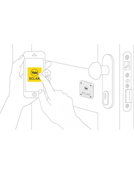 YALE SCLAK Small house lock and AirBNB YALE SCLAK Small house lock and AirBNB