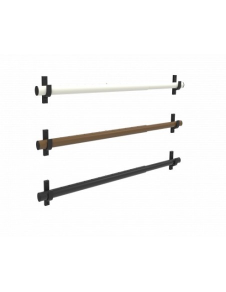 Adjustable safety bar for entry doors of all types Adjustable safety bar for entry doors of all types