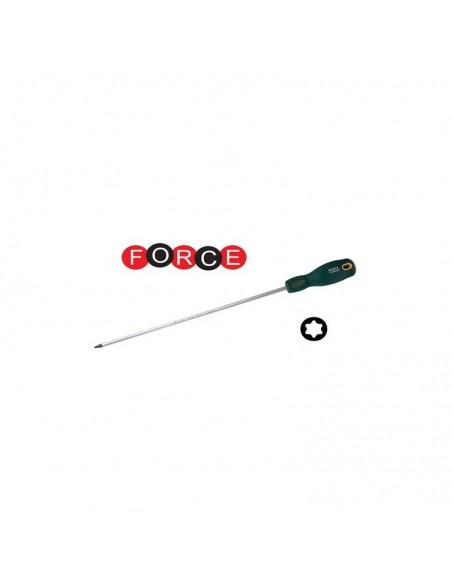 Κατσαβίδι torx με 5 γωνίες με τρύπα FORCE Κατσαβίδι torx με 5 γωνίες με τρύπα FORCE