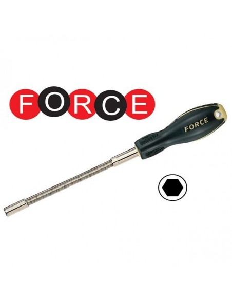 Κατσαβίδι καρέ spiral 1/4 FORCE Κατσαβίδι καρέ spiral 1/4 FORCE