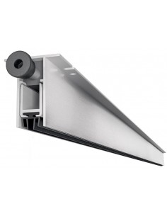 Automatic air-stop with ear for armored door