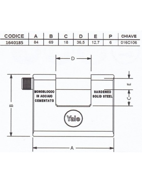 Λουκέτο ατσάλινο πέιρου-τάκου  Λουκέτο ατσάλινο πέιρου-τάκου