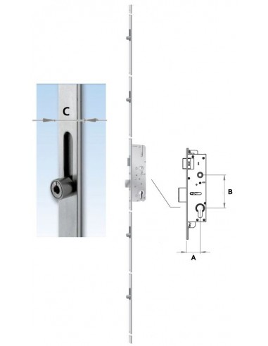 5-point safety lock TOP GEAR