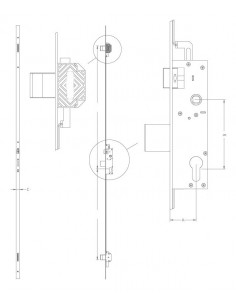 Lock three points Multitop Pro 2