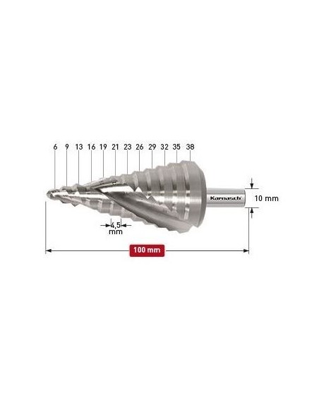 Φρέζες διαβάθμισης     Φρέζες διαβάθμισης 6-30mm Karnasch Γερμανίας HSS-XE(κοβαλτίου)4-20mm Karnasch Γερμανίας HSS-XE(κοβαλτίου) Φρέζες διαβάθμισης     Φρέζες διαβάθμισης 6-30mm Karnasch Γερμανίας HSS-XE(κοβαλτίου)4-20mm Karnasch Γερμανίας HSS-XE(κοβαλτίου)