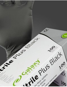 Γάντια νιτριλίου - Galaxy Nitrile Plus Black 237 2