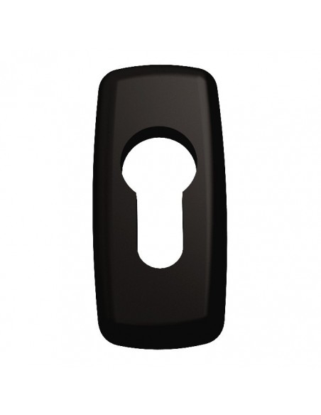 Double handle aluminum handle with rosette for door Double handle aluminum handle with rosette for door