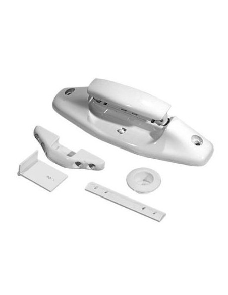 Safety lock for aluminum doors and windows drawn PARISIENNE CAL Safety lock for aluminum doors and windows drawn PARISIENNE CAL