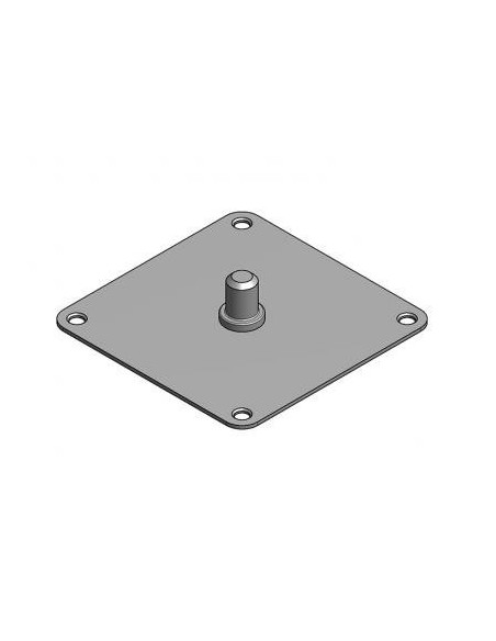 Metal base with pin Metal base with pin