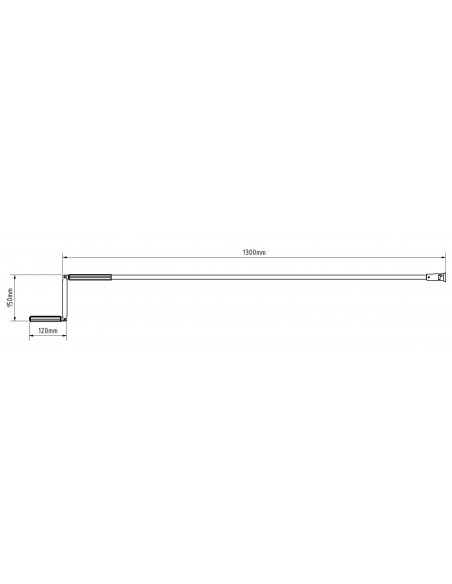 Μανιβέλα L1500mm με καμπάνα για ρολά στόρια (παντζούρια) Μανιβέλα L1500mm με καμπάνα για ρολά στόρια (παντζούρια)