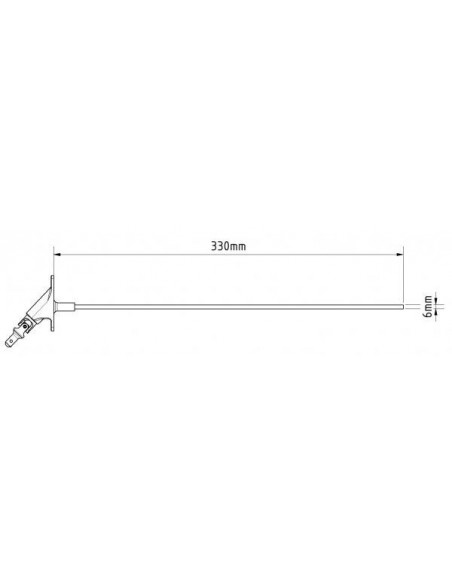 Σύνδεσμος 90ο Νικελ 6mm L300 για ρολά-στόρια (παντζούρια) Σύνδεσμος 90ο Νικελ 6mm L300 για ρολά-στόρια (παντζούρια)