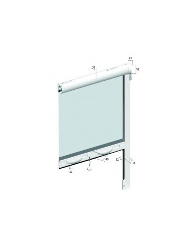 Window sieve replacement tube (cut to length you will ask us)