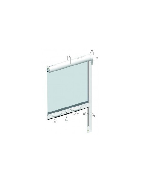 Door Replacement Shutter Tumbo (cut to length you will ask us)