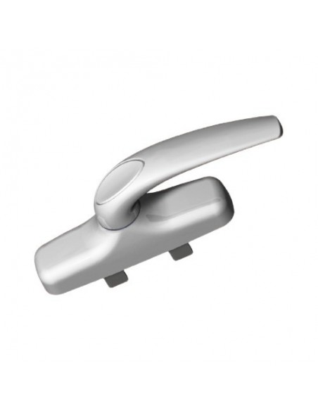 Aluminium pivoting handle for inward opening windows Aluminium pivoting handle for inward opening windows