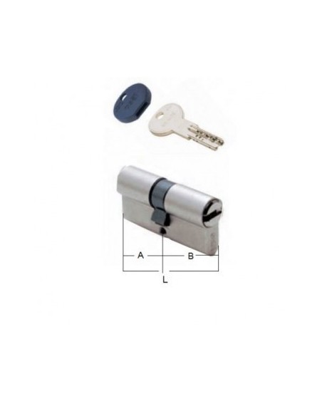 ISEO R6 super safety cylinder with 5 keys +1 construction key ISEO R6 super safety cylinder with 5 keys +1 construction key