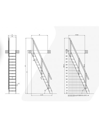 Σκάλες οροφής MSA Altero