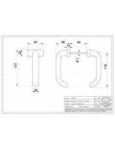ΠΟΜΟΛΟ - ΧΕΡΟΥΛΙ ΠΟΡΤΑΣ ΔΙΠΛΟ PLASTIC W/SPRING IBFM 2