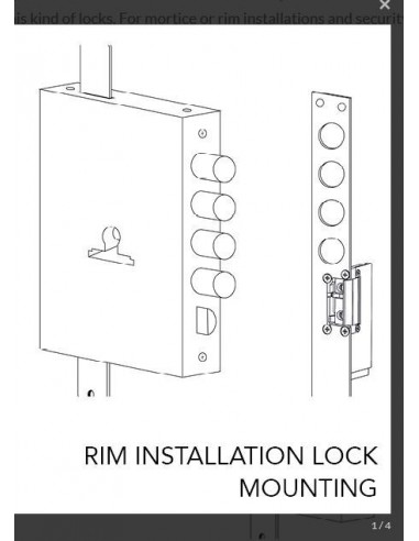 Ηλεκτρικό κυπρί για θωρακισμένες πόρτες DORCAS