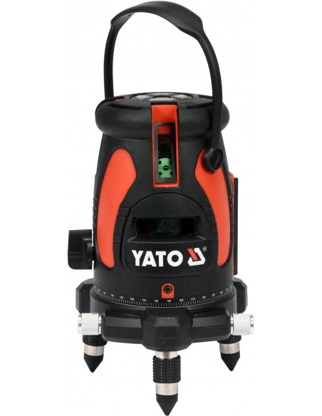 YATO YT-30432 Αυτοαλφαδιαζόμενο laser 5 γραμμών πράσινης (GREEN LASER) ακτίνας