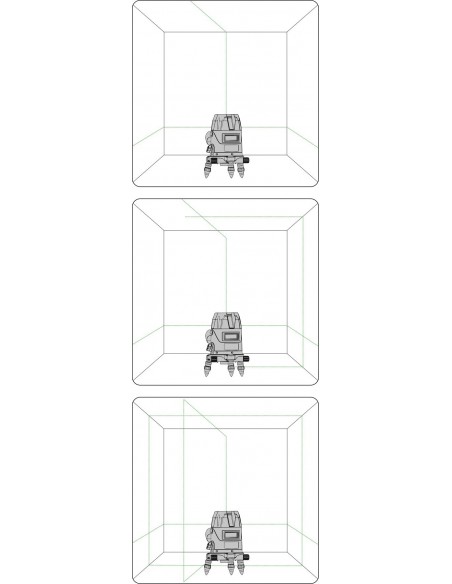 YATO YT-30432 Αυτοαλφαδιαζόμενο laser 5 γραμμών πράσινης (GREEN LASER) ακτίνας YATO YT-30432 Αυτοαλφαδιαζόμενο laser 5 γραμμών πράσινης (GREEN LASER) ακτίνας