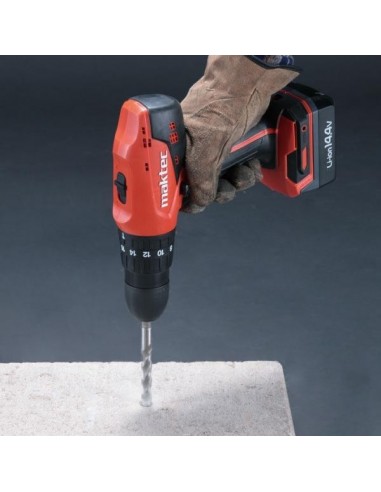 Κρουστικό δραπανοκατσάβιδο μπαταριάς Makita Maktec MT080