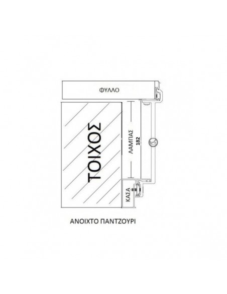 Reversible hinges Camera Europea 182mm MM-10-182 Reversible hinges Camera Europea 182mm MM-10-182