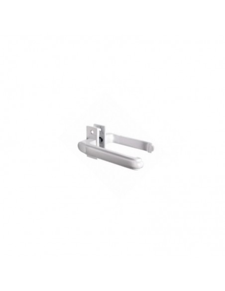Simple double knob handle aluminum door with rosettes for X-102. Simple double knob handle aluminum door with rosettes for X-102.