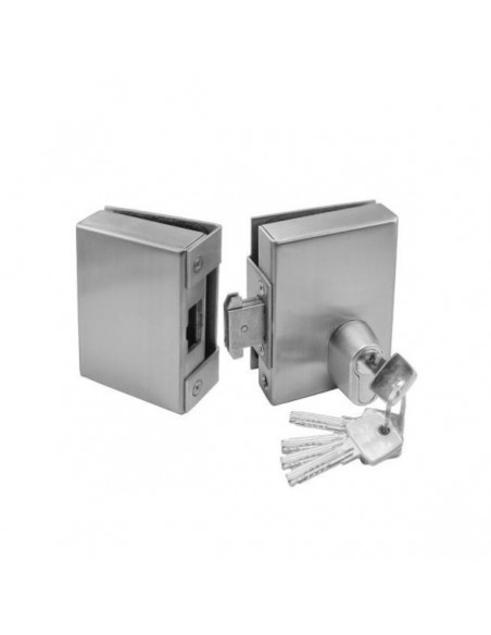 Hook Security Glass Door Lock with additional roller GEVY Hook Security Glass Door Lock with additional roller GEVY