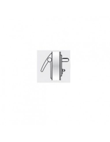 Emergency bar for fireproof door
