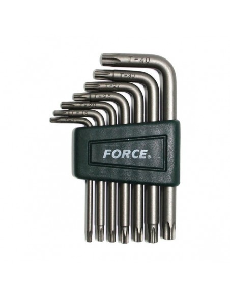 ALLEN TORX ΜΕ ΤΡΥΠΑ SET FORCE 7 ΤΕΜ ALLEN TORX ΜΕ ΤΡΥΠΑ SET FORCE 7 ΤΕΜ