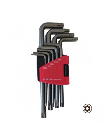 LONG ALLEN TORX FORCE WITH HOLE SET OF 9 PCS LONG ALLEN TORX FORCE WITH HOLE SET OF 9 PCS