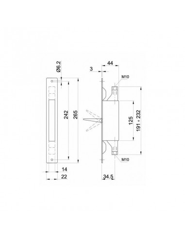 Σύρτης δευτέρου φύλλου βαρέως τύπου 422
