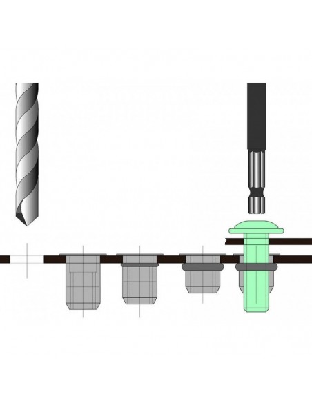 Χωνευτός κρυφός μεντεσές για μεταλλική πόρτα Χωνευτός κρυφός μεντεσές για μεταλλική πόρτα