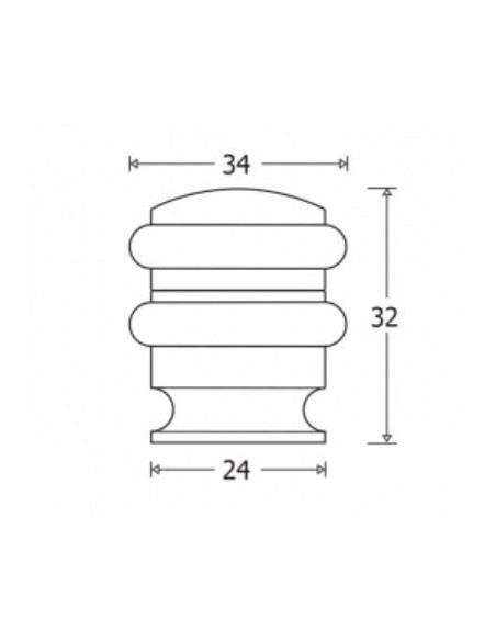 FLOOR STOP WITH TWO ALUMINUM RUBBER DECORATIVE FLOOR STOP WITH TWO ALUMINUM RUBBER DECORATIVE