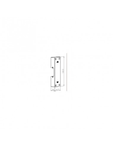 Electric strike for panic lock JIS