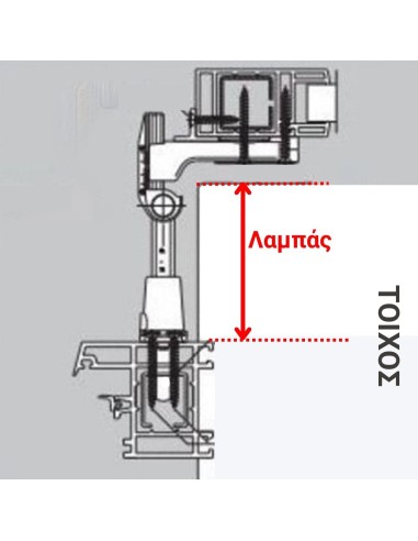 Hinge for four-leaf shutter