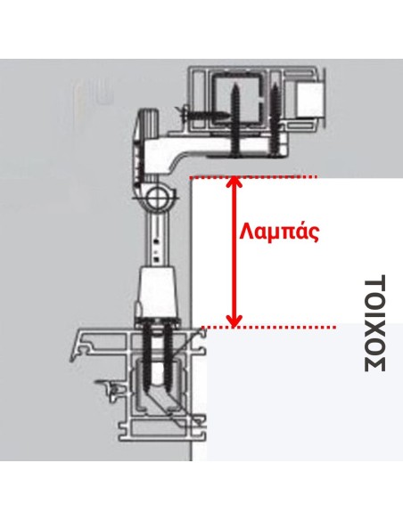 Base ladder hinge for hinges