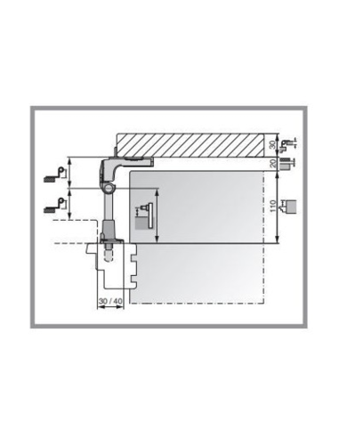 Hinge leaf hinges for wooden and plastic shutters