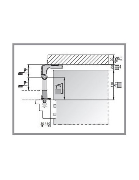 Hinge leaf hinges for wooden and plastic shutters