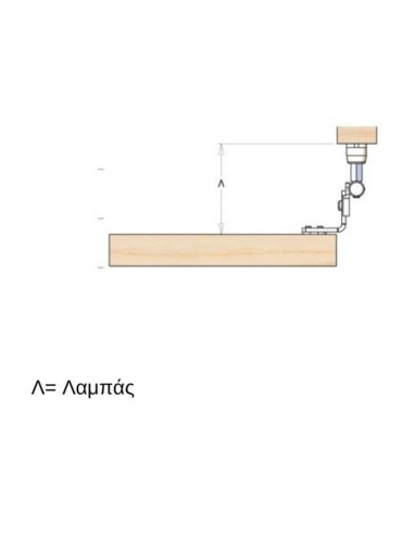 Stainless steel leaf hinge for fixed Lamba...