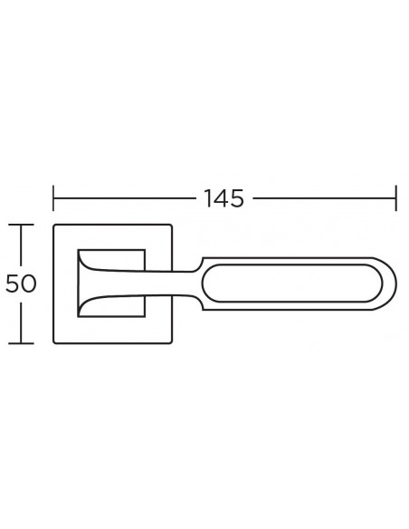 Πόμολο και χειρολαβή για πόρτα Convex σειρά 685