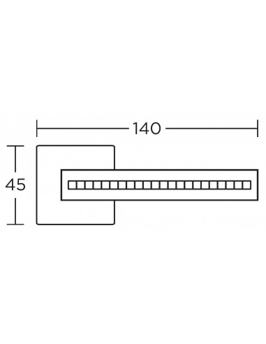 Πόμολο και χειρολαβή για πόρτα Convex σειρά 1015